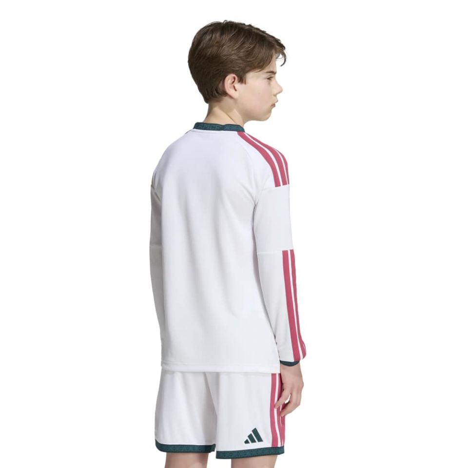 adidas Real Madrid CF 2026/27 Youth Long Sleeve Home Jersey